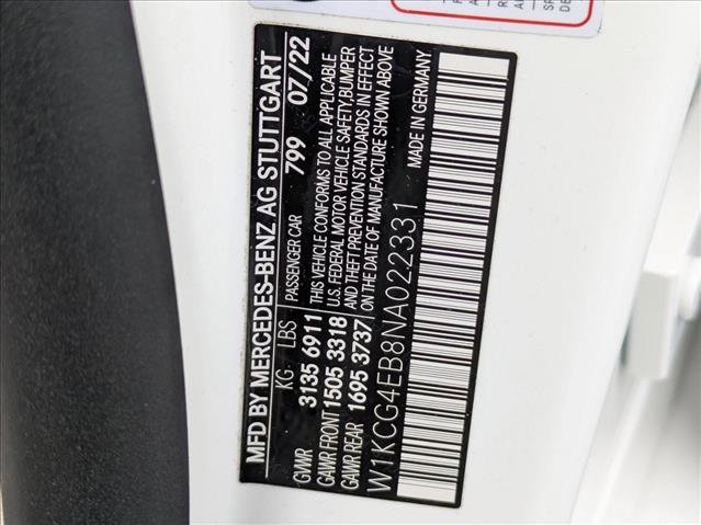 Certified 2022 Mercedes-Benz EQS 580 4MATIC Sedan image 28