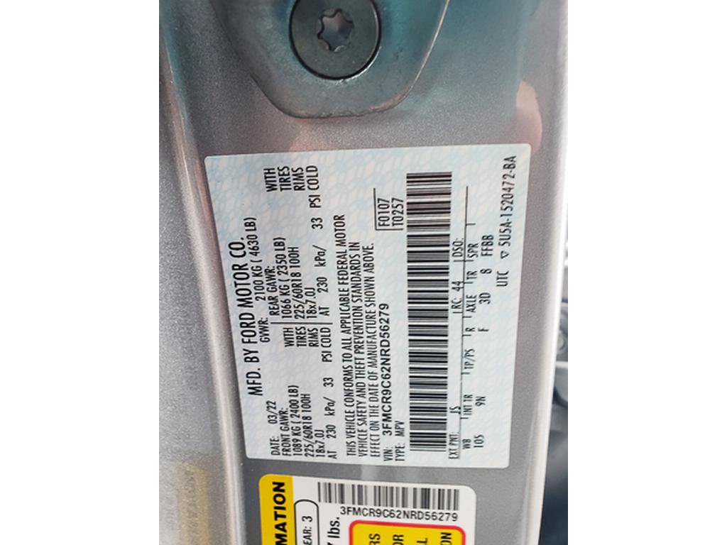 Used 2022 Ford Bronco Sport Outer Banks w/ Tech Package image 12