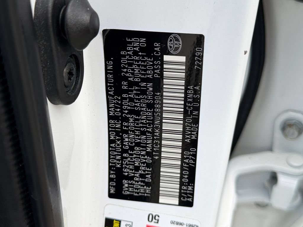 Used 2022 Toyota Camry LE FWD image 30