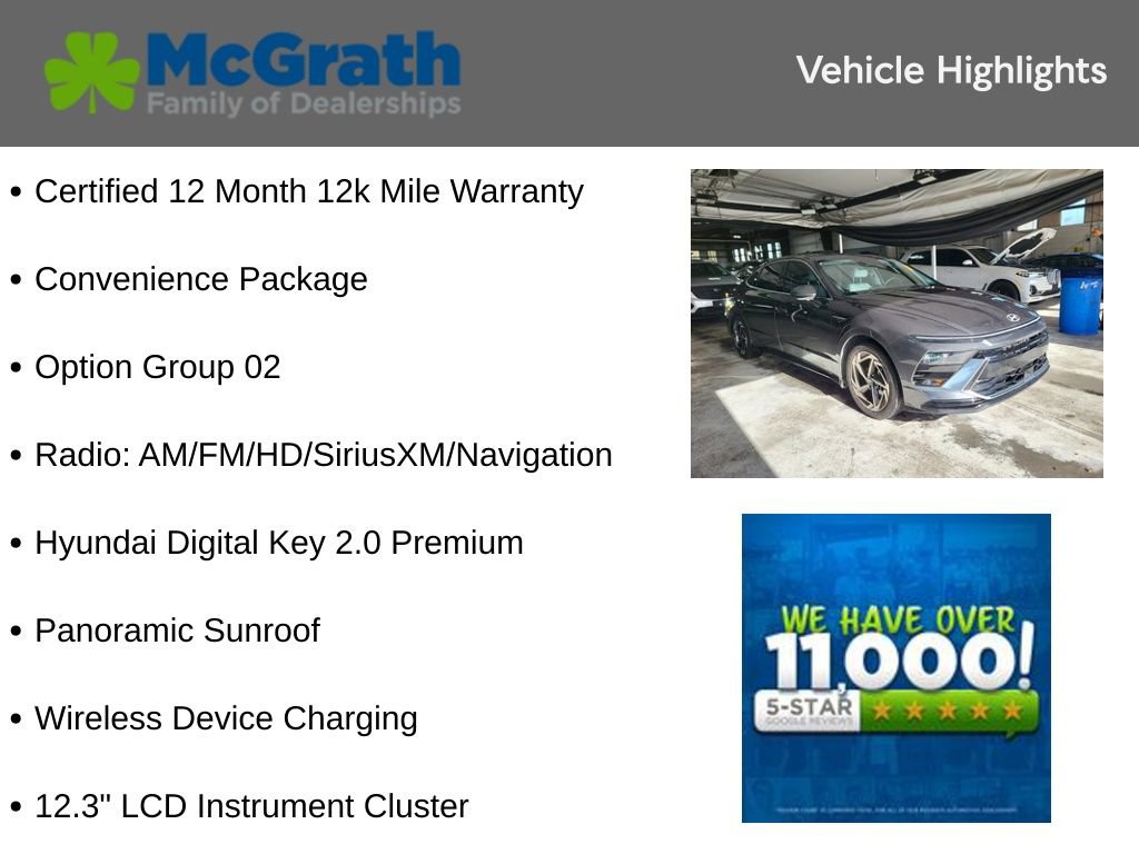 Used 2024 Hyundai Sonata SEL w/ Convenience Package image 5
