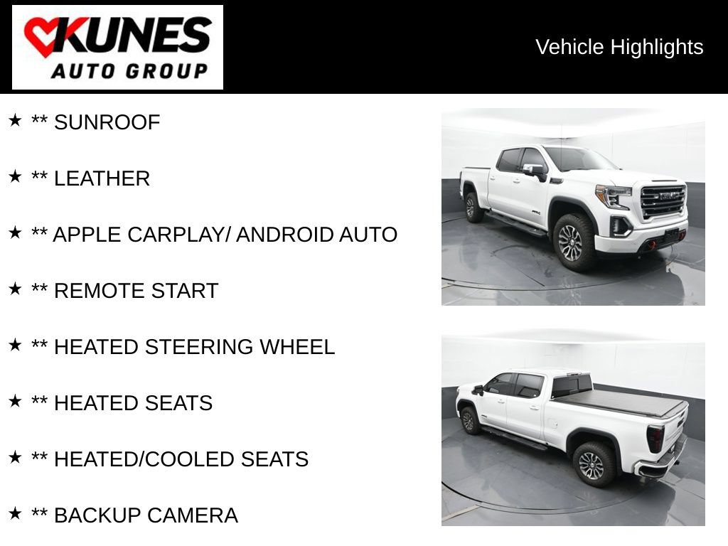 Used 2019 GMC Sierra 1500 AT4 w/ Off Road Performance Package AWD/4WD image 2