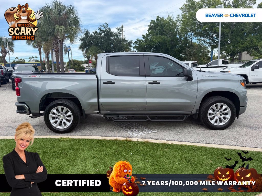 Used 2025 Chevrolet Silverado 1500 Custom AWD/4WD image 3