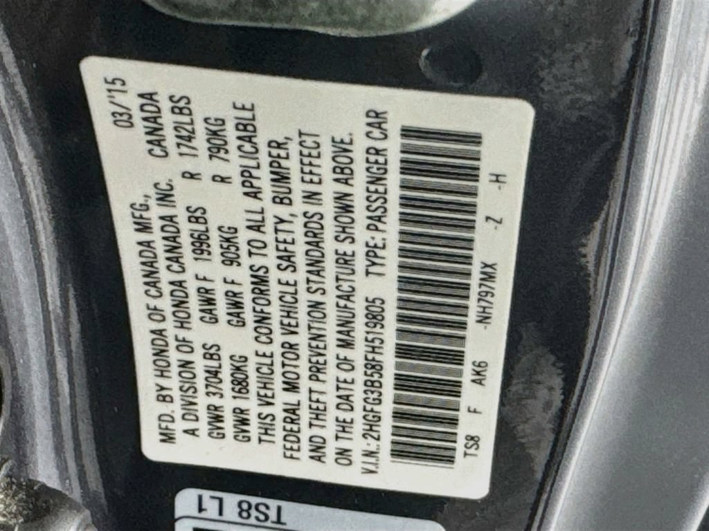 Used 2015 Honda Civic LX image 37