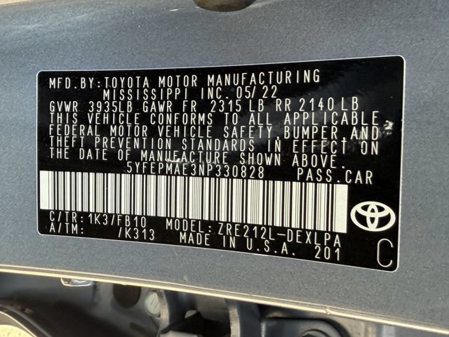 Used 2022 Toyota Corolla LE FWD image 27