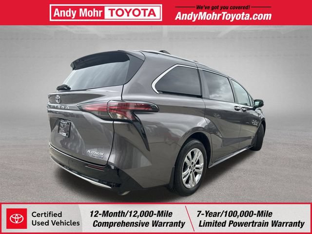 Certified 2023 Toyota Sienna Platinum AWD/4WD image 8