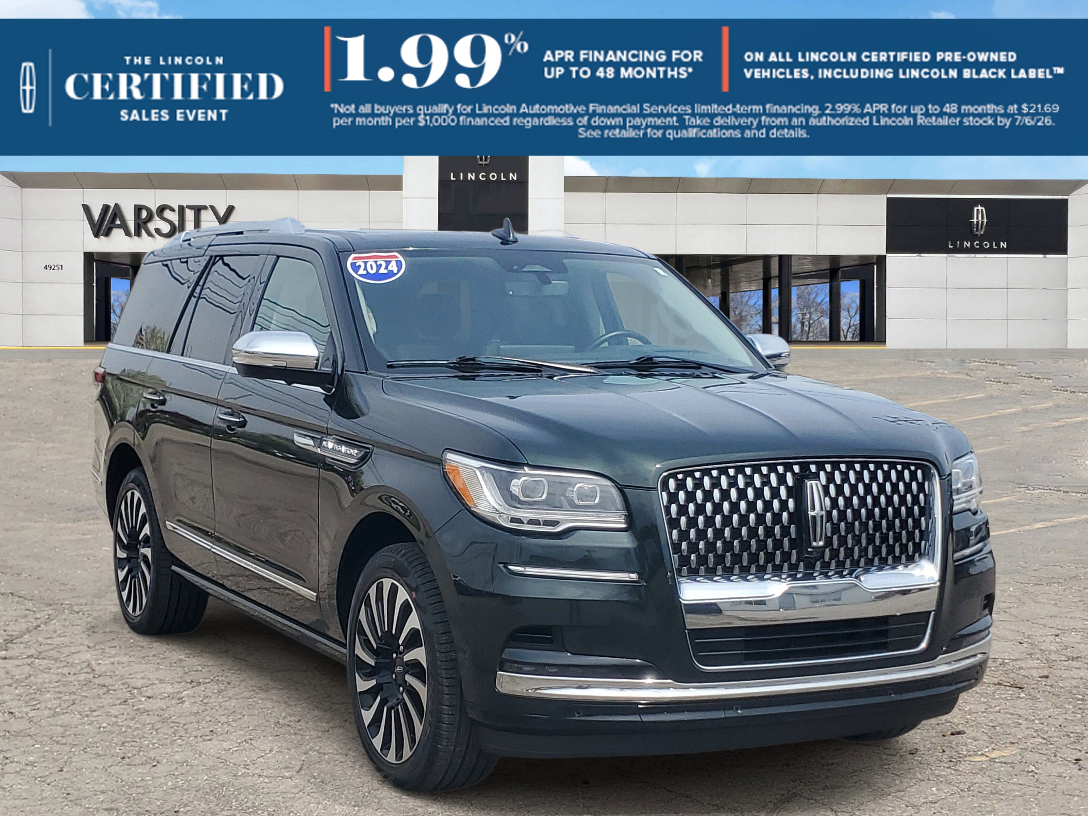 Certified 2024 Lincoln Navigator Black Label AWD/4WD image 1
