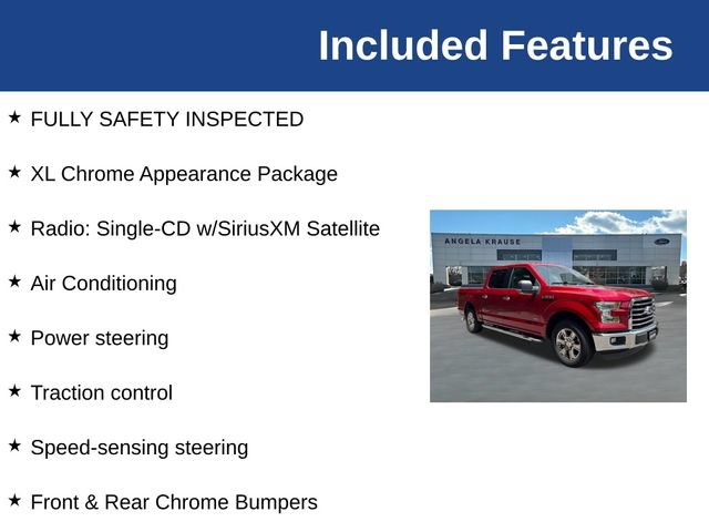 Used 2016 Ford F150 XLT w/ Equipment Group 302A Luxury RWD image 5