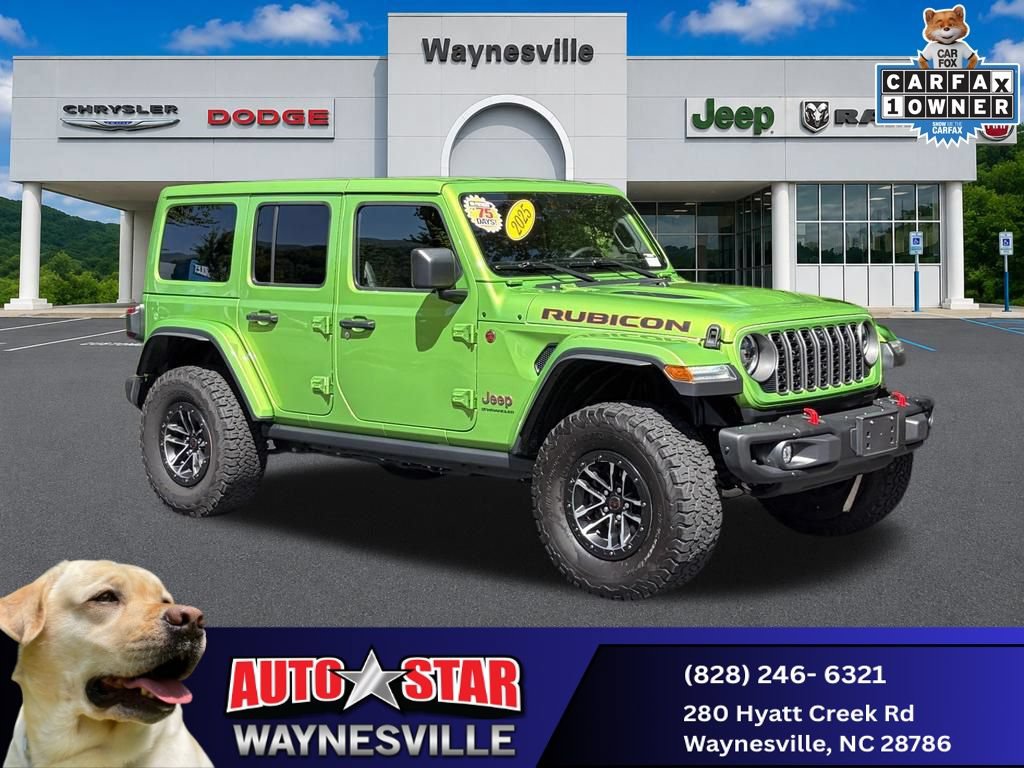 Used 2025 Jeep Wrangler Unlimited Rubicon AWD/4WD image 1