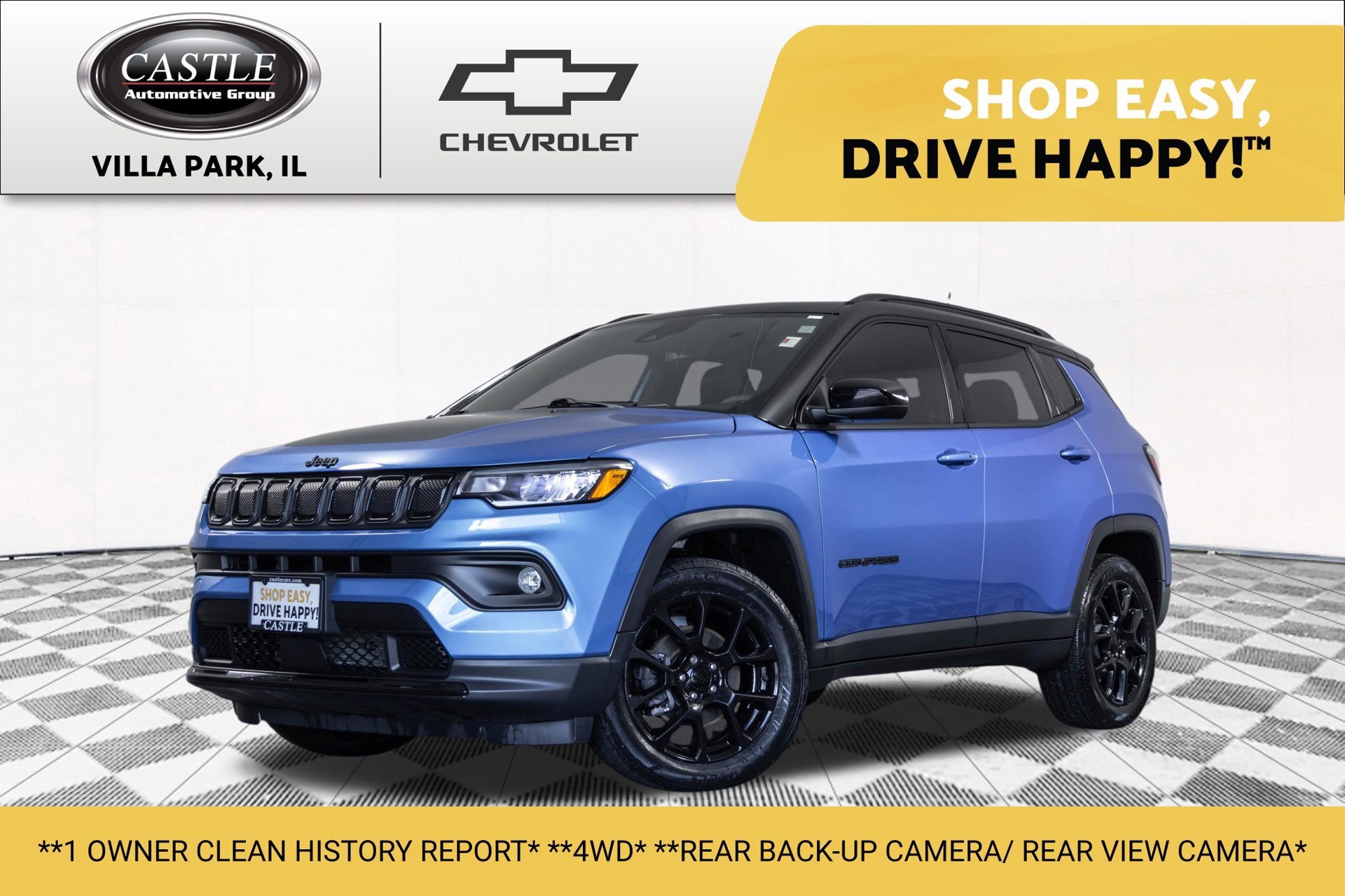 Used 2022 Jeep Compass Latitude w/ Sun and Sound Group