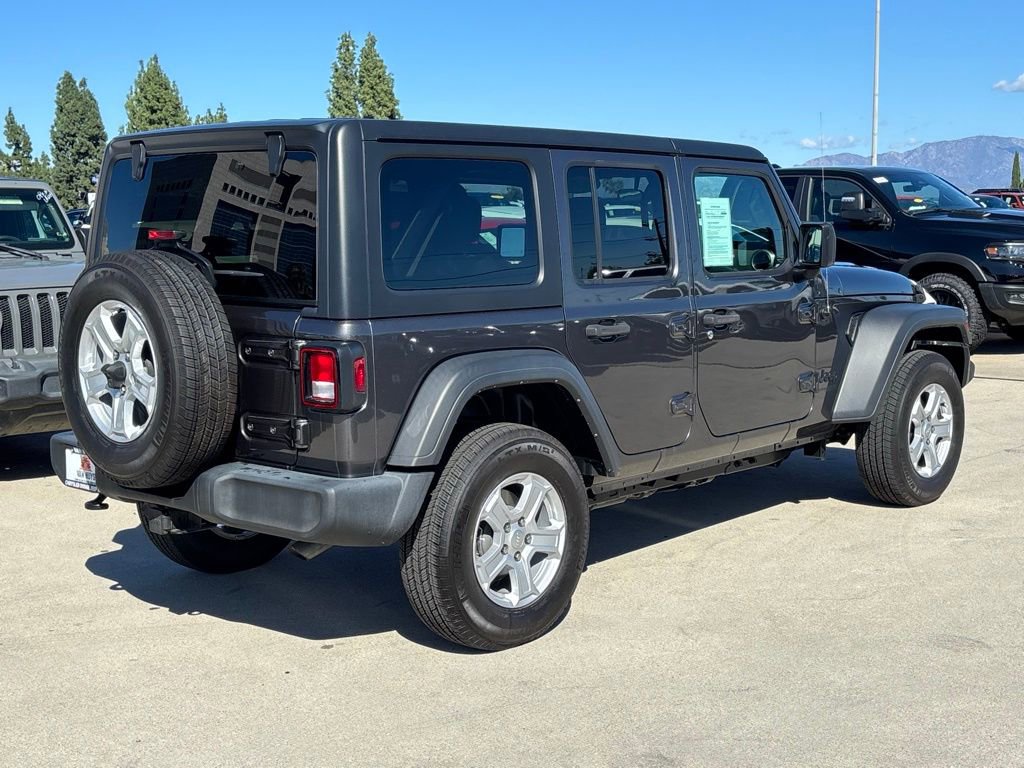 Used 2022 Jeep Wrangler Unlimited Sport image 4