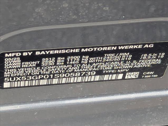 Used 2025 BMW X3 xDrive30i w/ Convenience Package AWD/4WD image 24