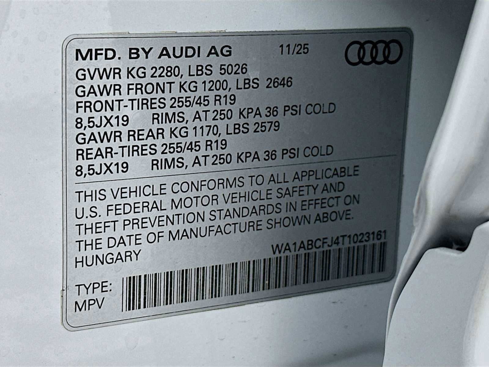 New 2026 Audi Q3 quattro 2.0T image 31