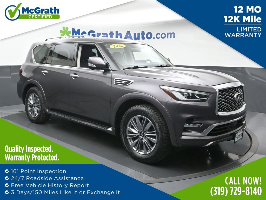 Used 2022 INFINITI QX80 Luxe