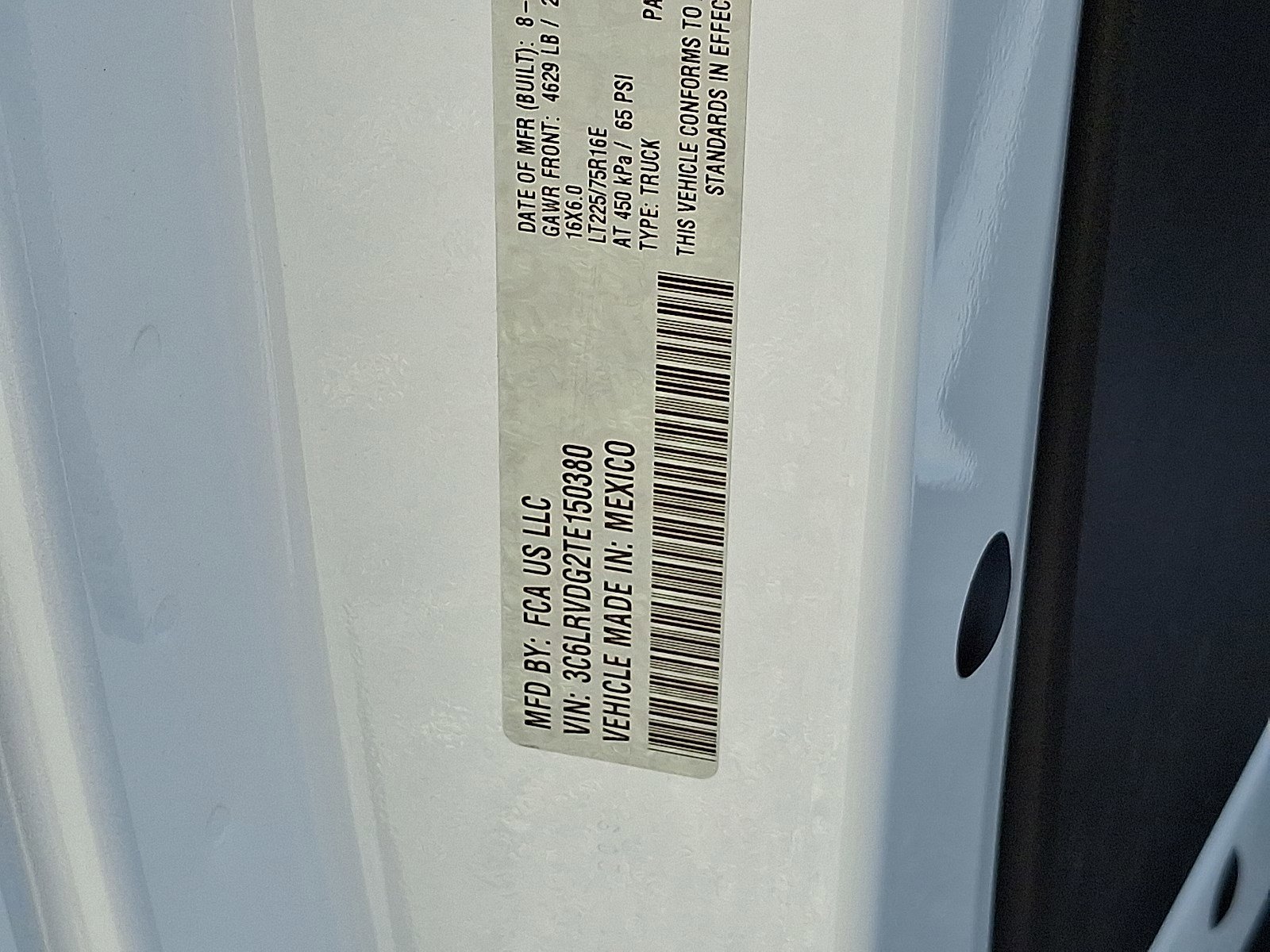 New 2026 RAM ProMaster 2500 image 14