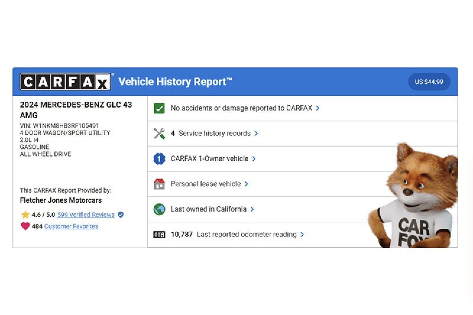 Certified 2024 Mercedes-Benz GLC 43 AMG 4MATIC image 3