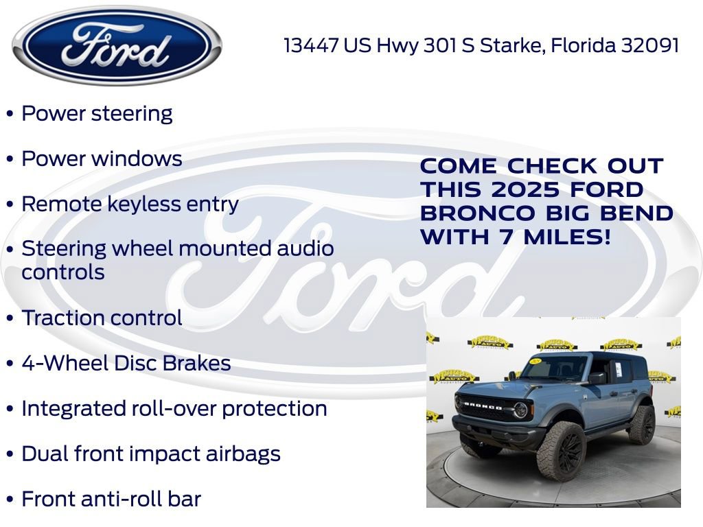 New 2025 Ford Bronco Big Bend image 25