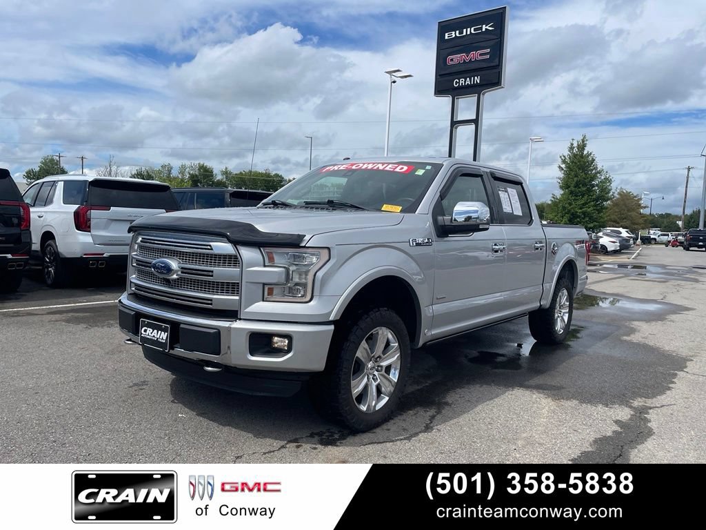 Used 2016 Ford F150 Platinum w/ Equipment Group 701A Luxury AWD/4WD image 1