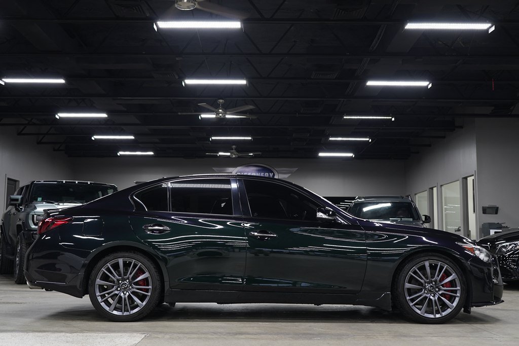Used 2023 INFINITI Q50 Red Sport 400 w/ Black Opal Edition RWD image 6