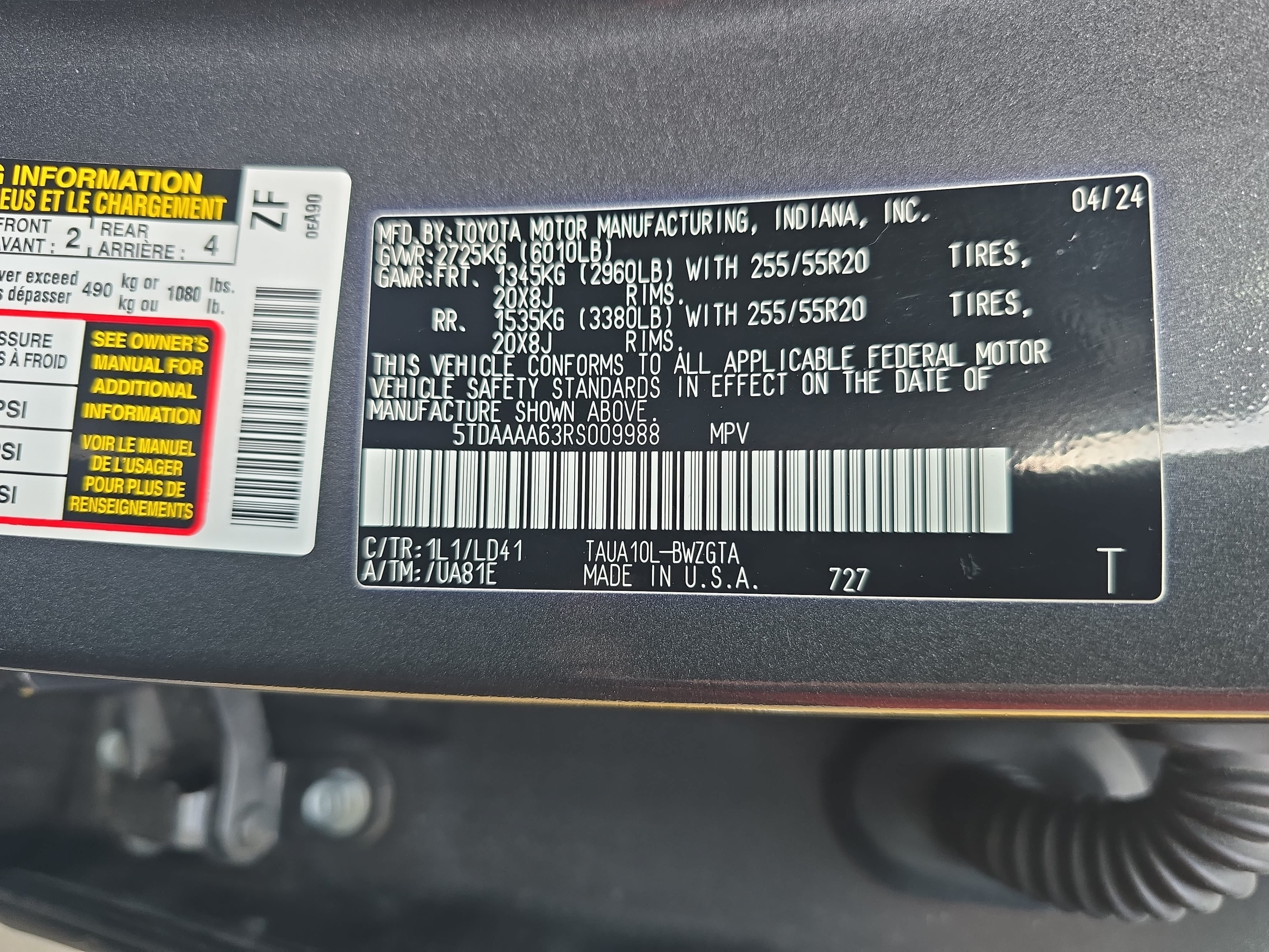 Used 2024 Lexus TX 350 FWD w/ Technology Package image 36