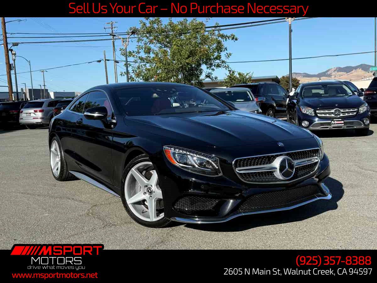 Used 2016 Mercedes-Benz S 550 4MATIC Coupe