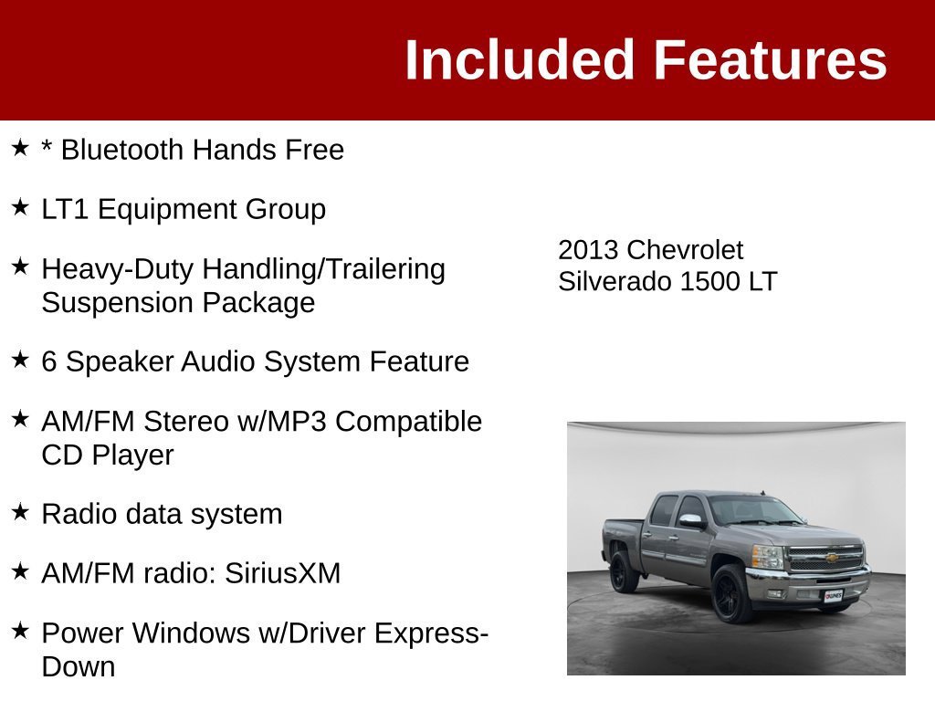 Used 2013 Chevrolet Silverado 1500 LT RWD image 3