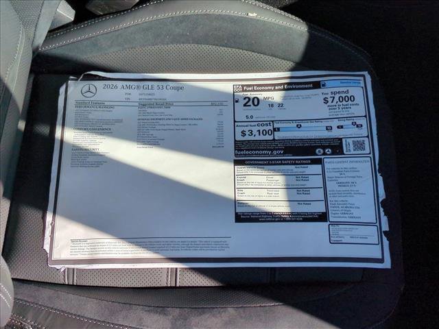 New 2026 Mercedes-Benz GLE 53 AMG 4MATIC Coupe image 18
