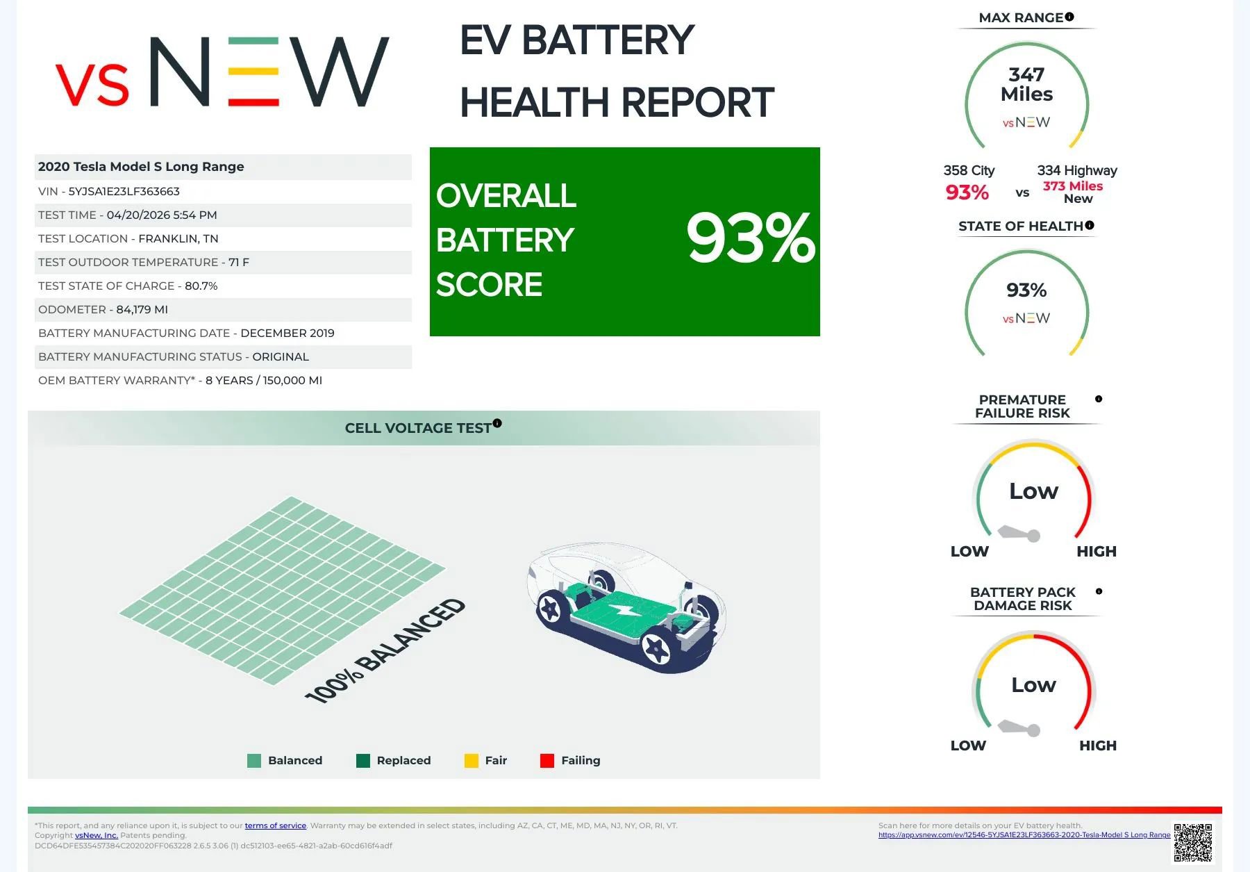 Used 2020 Tesla Model S Long Range AWD/4WD image 4