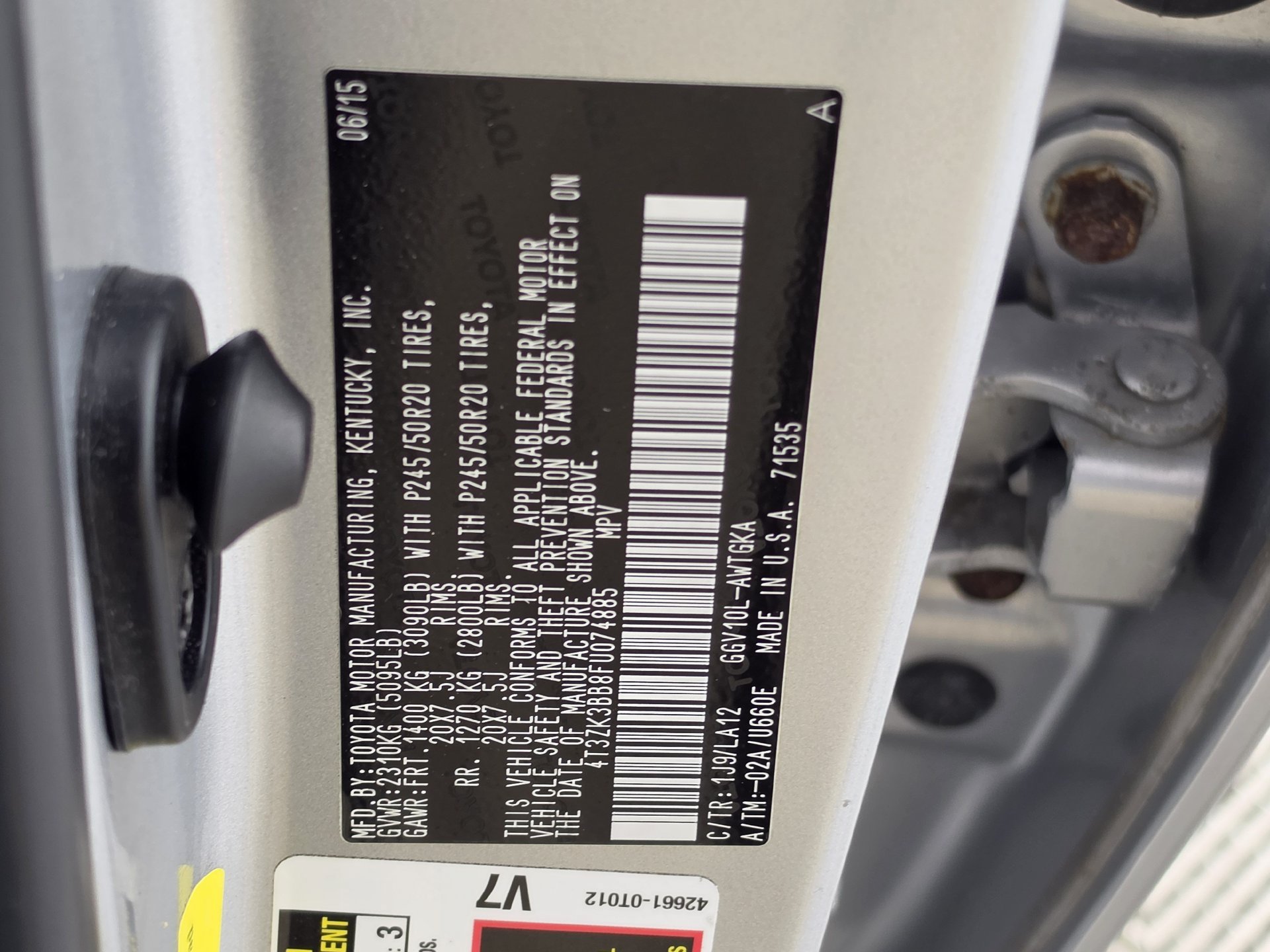 Used 2015 Toyota Venza XLE w/ XLE Premium Package FWD image 48