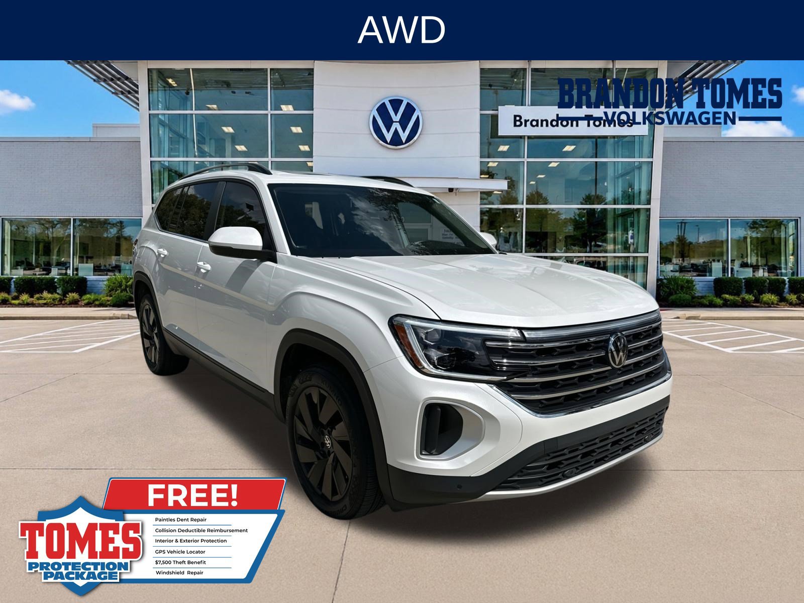 Used 2026 Volkswagen Atlas SE AWD/4WD image 1