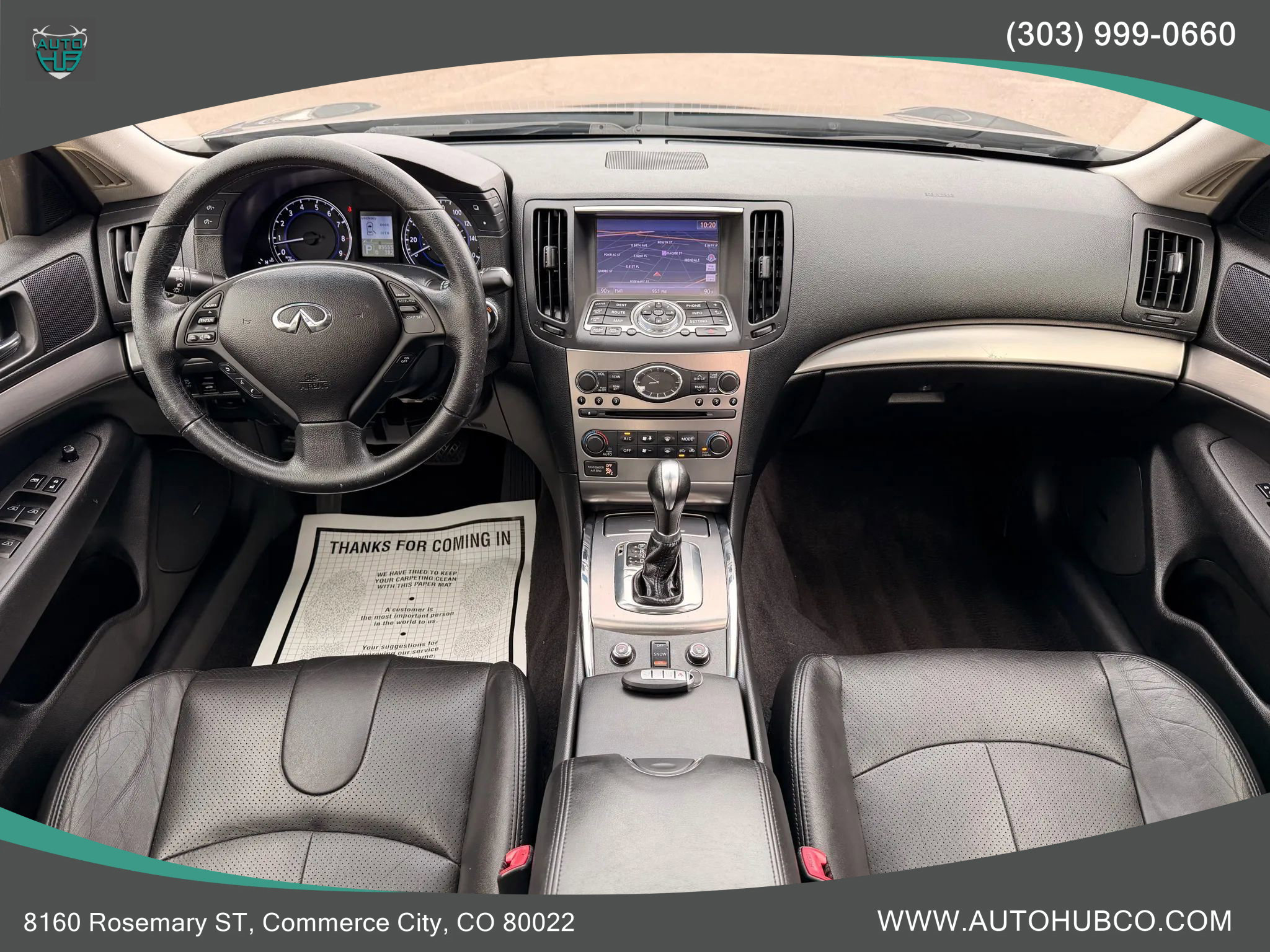 Used 2015 INFINITI Q40 AWD w/ Navigation Package image 11