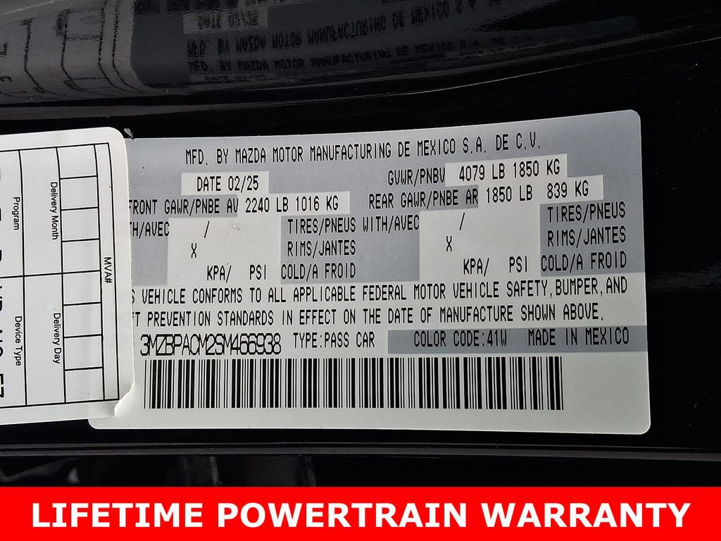 Used 2025 MAZDA MAZDA3 s image 27