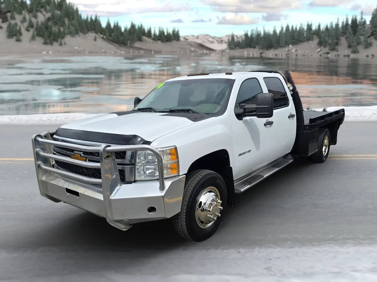 Used 2014 Chevrolet Silverado 3500 W/T w/ Snow Plow Prep Package AWD/4WD image 8