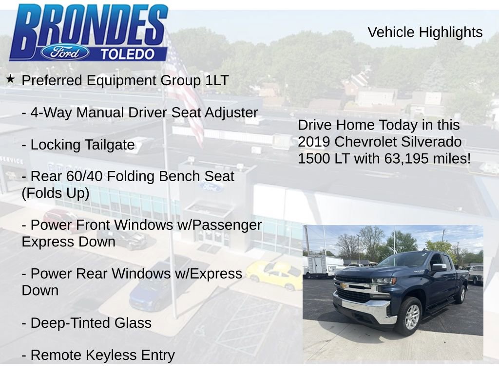 Used 2019 Chevrolet Silverado 1500 LT w/ All-Star Edition AWD/4WD image 5