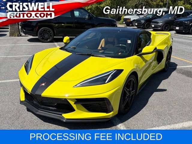 Used 2021 Chevrolet Corvette Stingray Preferred Conv w/ Z51 Performance Package RWD image 1