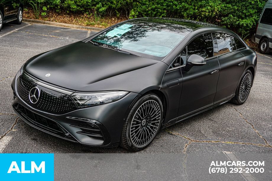Used 2024 Mercedes-Benz EQS 450+ Sedan w/ AMG Line Exterior Package image 14