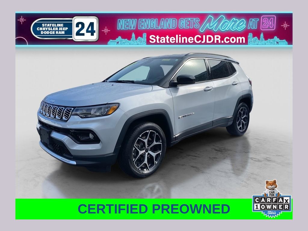 Certified 2025 Jeep Compass Limited