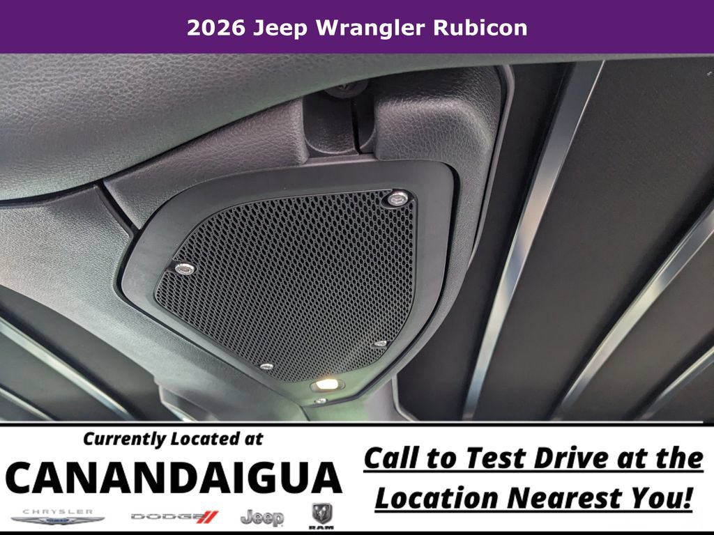 New 2026 Jeep Wrangler Unlimited Rubicon w/ Xtreme 35 Tire Package AWD/4WD image 23
