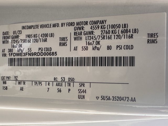 Certified 2024 Ford E-350 and Econoline 350 Super Duty w/ Power Windows & Locks Group RWD image 28