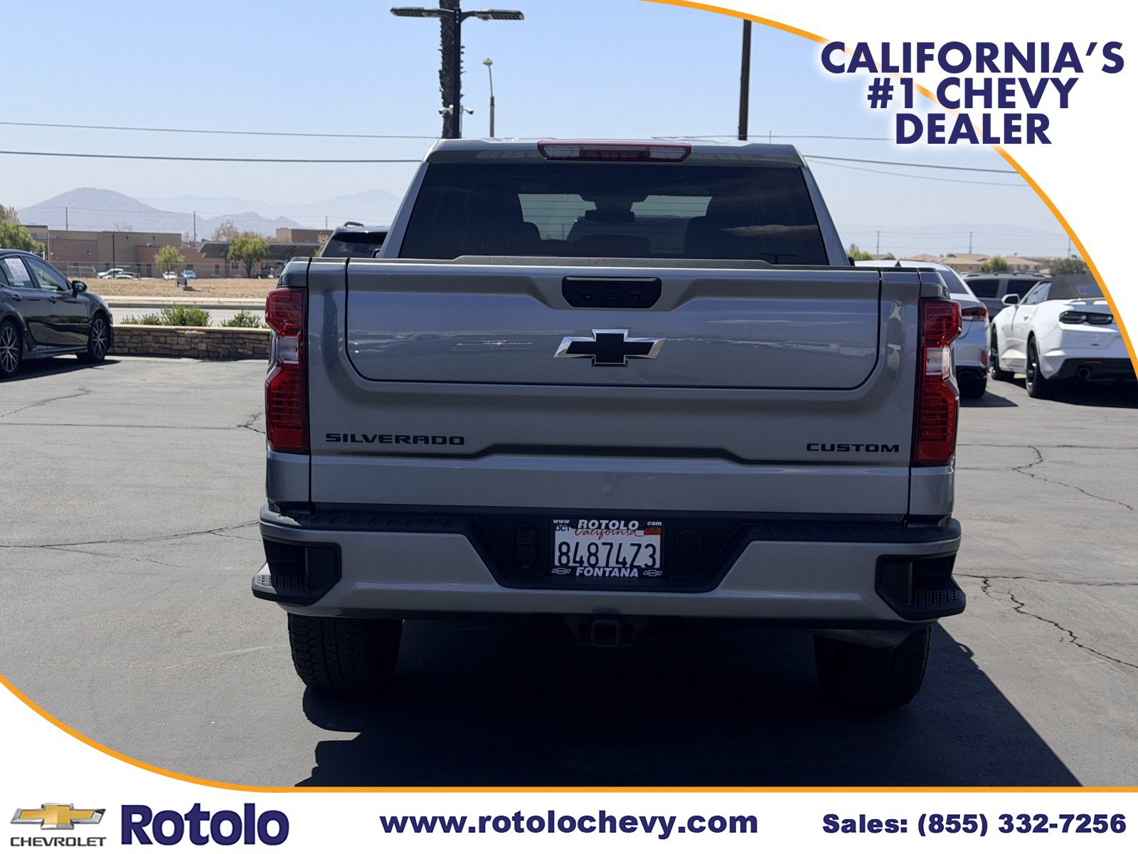 Used 2025 Chevrolet Silverado 1500 Custom w/ Turbomax Blackout Package RWD image 5