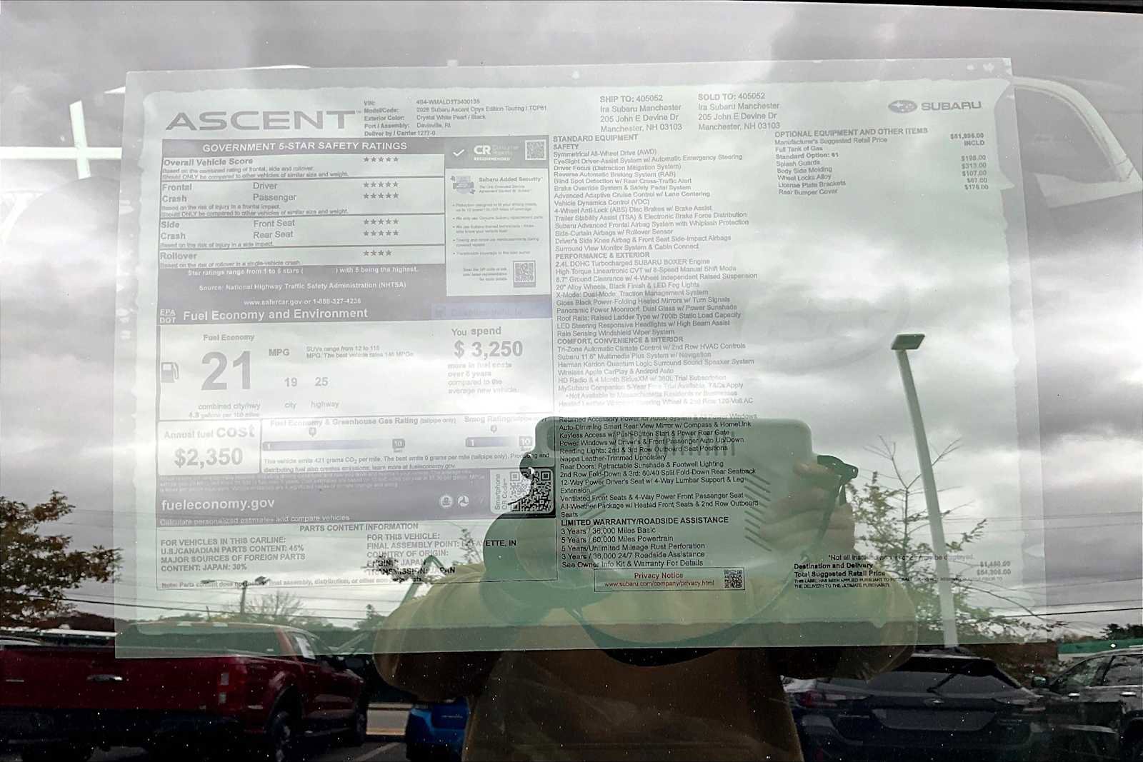 New 2026 Subaru Ascent Bronze Edition image 19