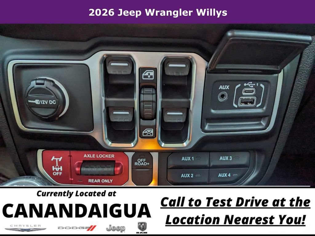 New 2026 Jeep Wrangler Unlimited Sport AWD/4WD image 28