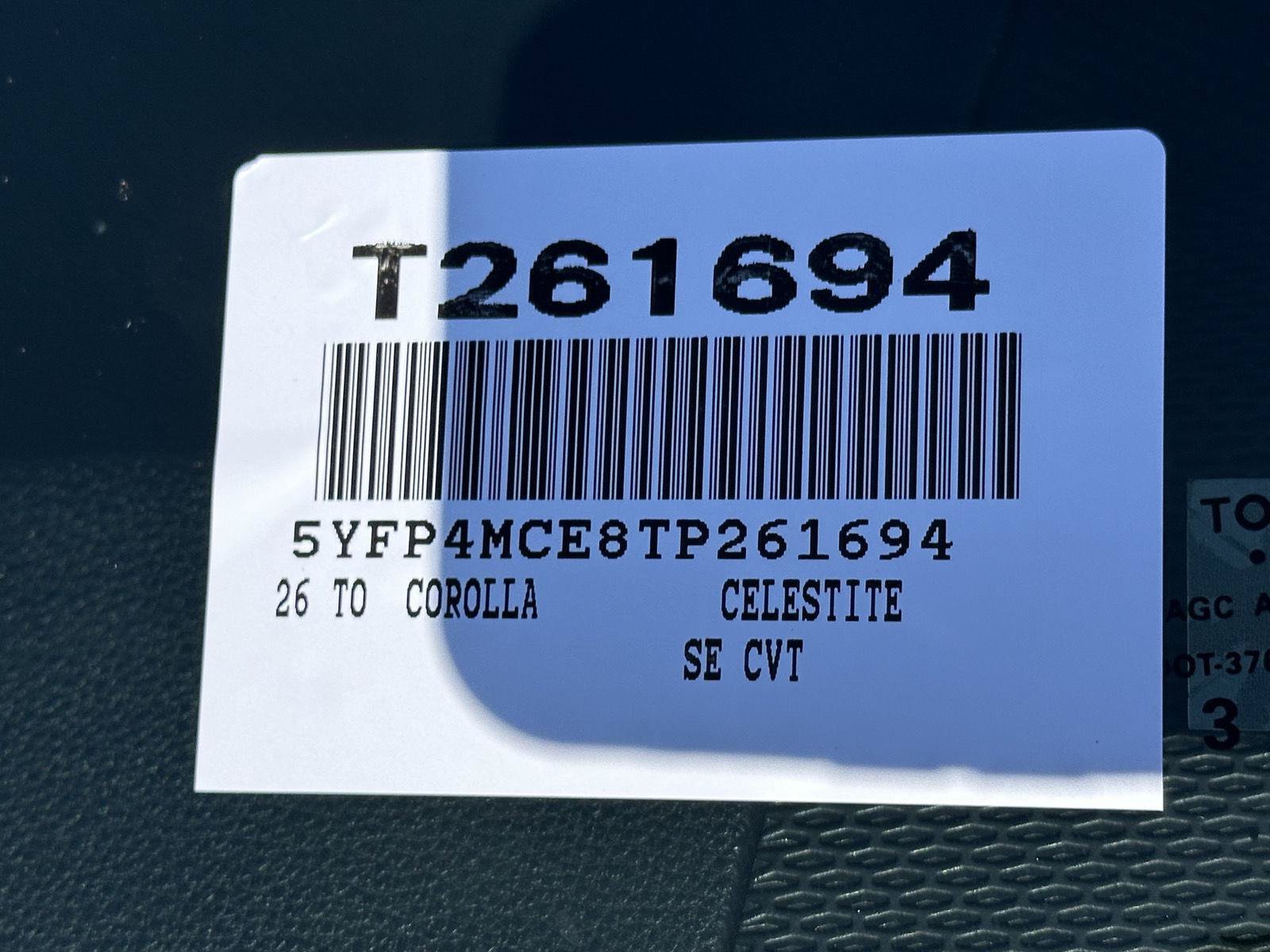 Certified 2026 Toyota Corolla SE w/ SE Package FWD image 57