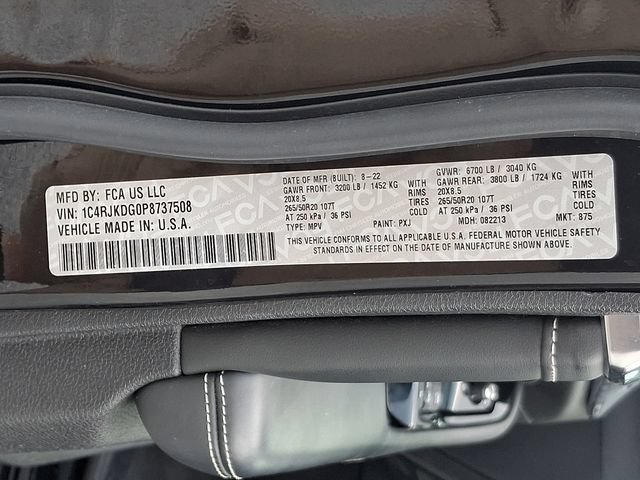 Used 2023 Jeep Grand Cherokee L Overland AWD/4WD image 32