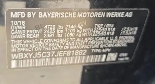 Used 2018 BMW X2 xDrive28i w/ Convenience Package image 53