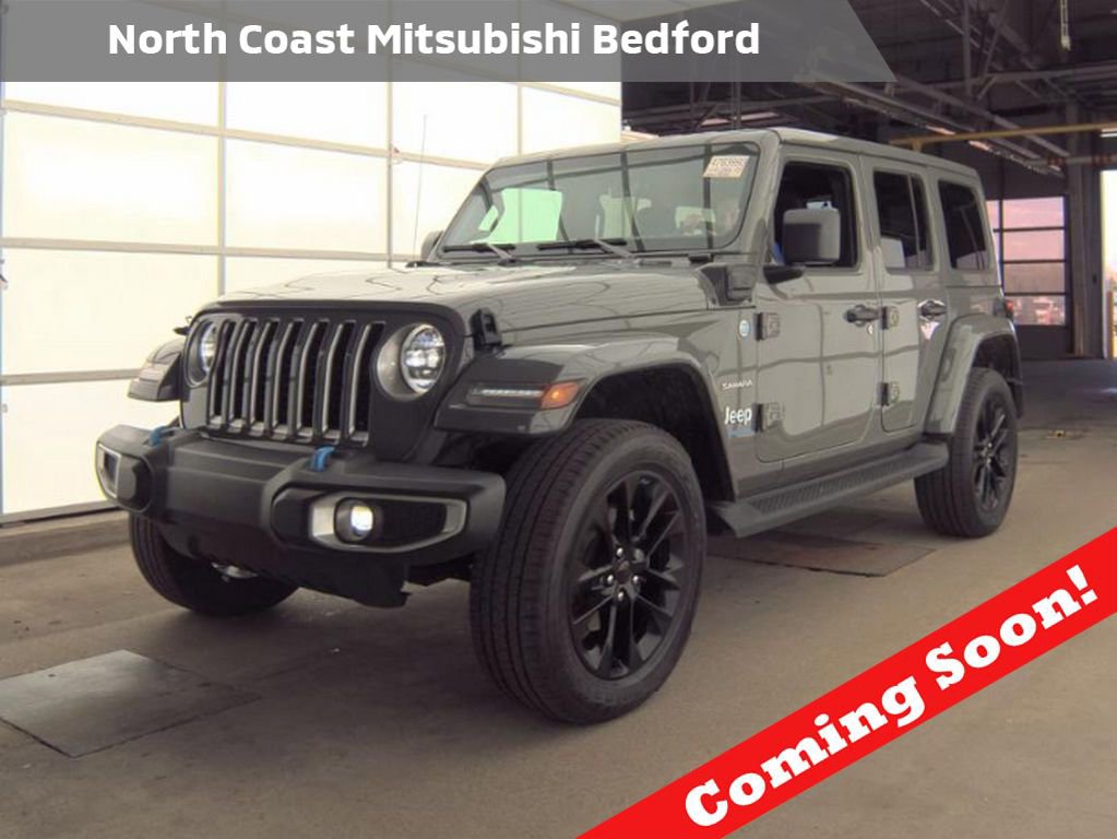 Used 2023 Jeep Wrangler Unlimited Sahara w/ Cold Weather Group AWD/4WD image 1