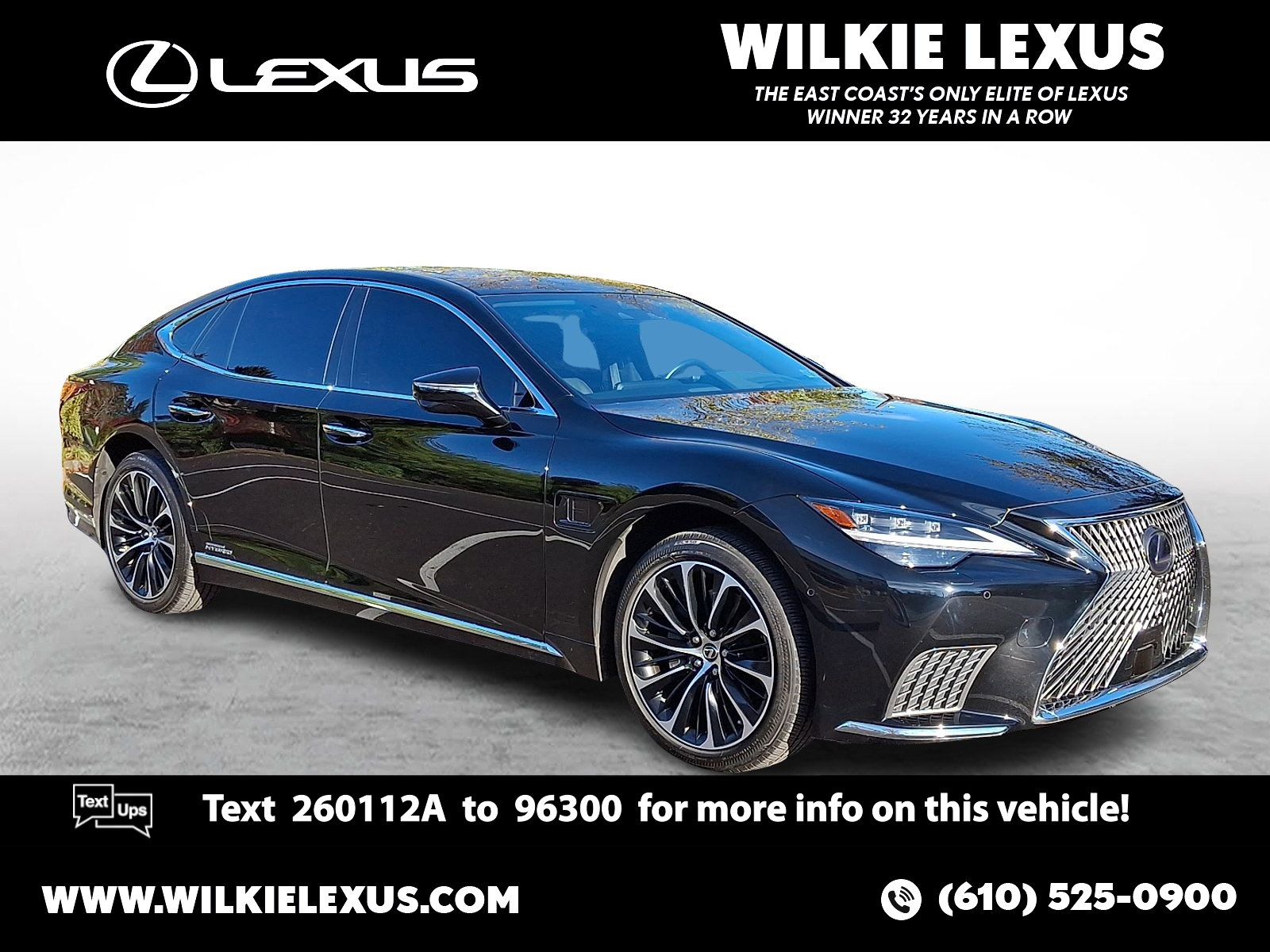 Certified 2022 Lexus LS 500h AWD w/ Luxury Package