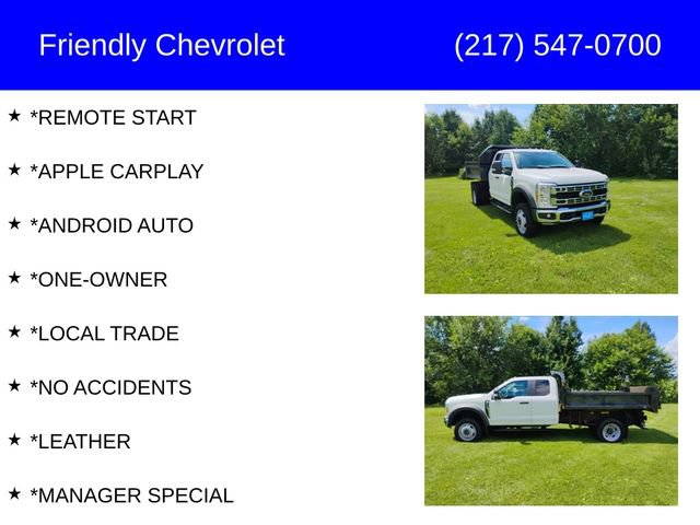 Used 2023 Ford F450 XL w/ Snow Plow Prep Package AWD/4WD image 6