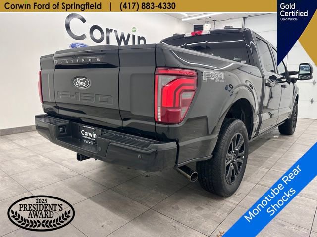 Certified 2025 Ford F150 Platinum w/ FX4 Off-Road Package image 7