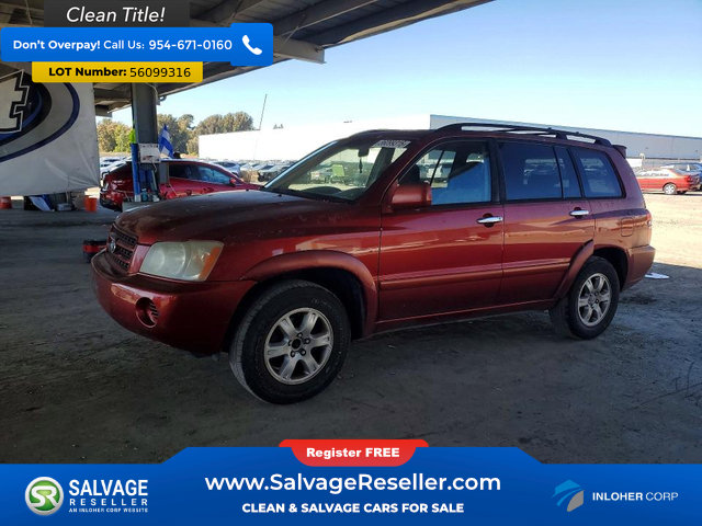 Used 2002 Toyota Highlander 2WD