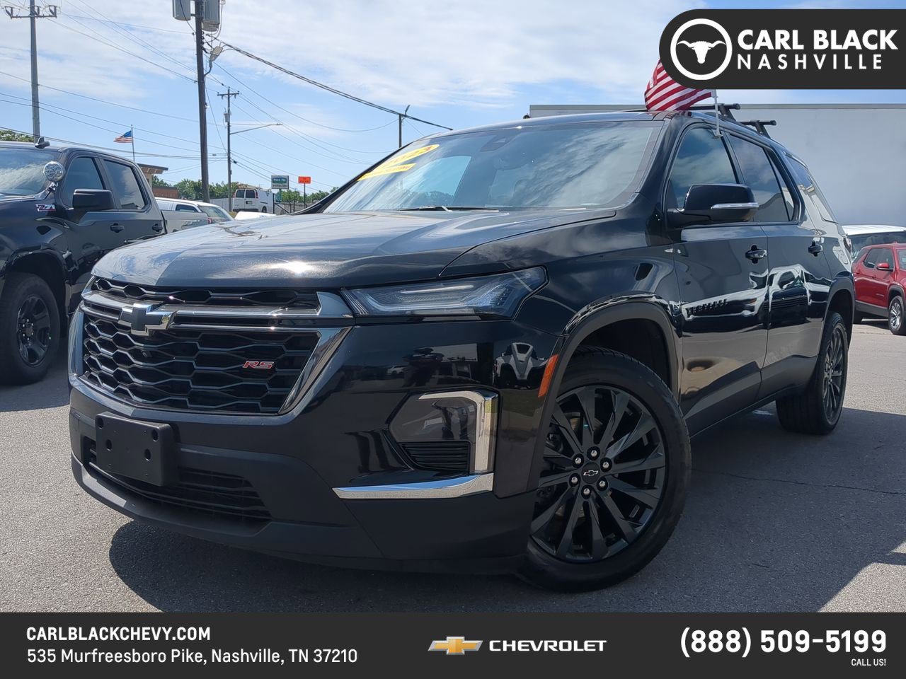Used 2023 Chevrolet Traverse RS w/ LPO, Floor Liner Package AWD/4WD image 1
